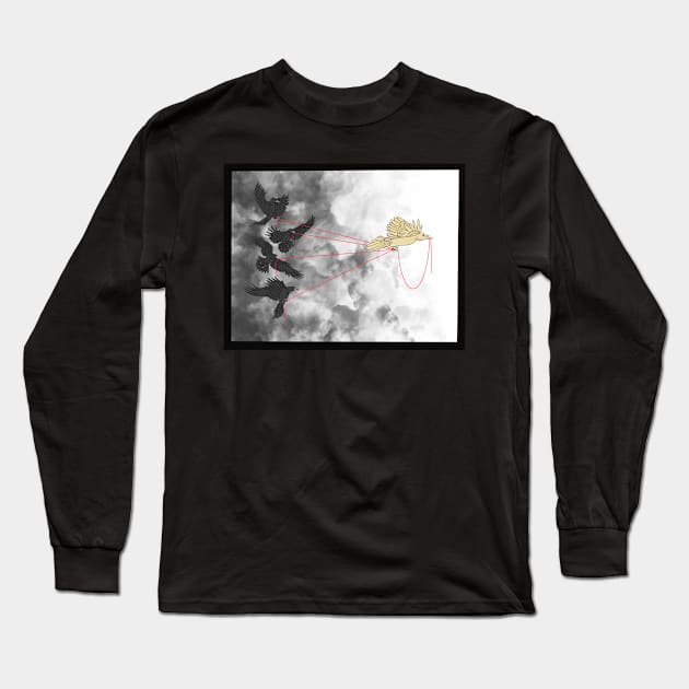 Persistent Optimism Long Sleeve T-Shirt by Haack Art